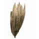 Zanara 1 Light 7.75 inch Brass Kisser Wall Sconce Wall Light