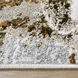 Artema 90 X 63 inch Gold Rug in 5 x 7