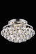 Corona 4 Light 14 inch Chrome Flush Mount Ceiling Light
