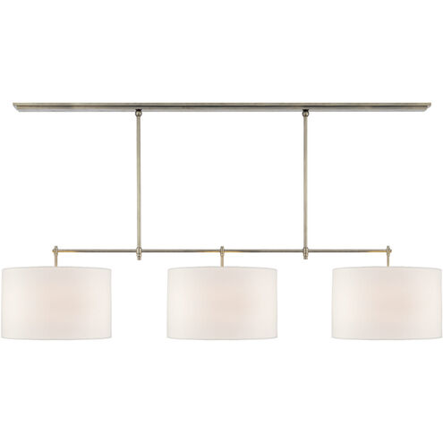 Visual Comfort Bryant Small 4-Light Chandelier with Natural Paper