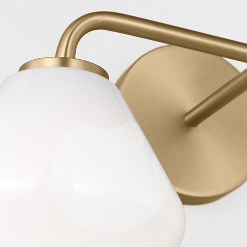 Jett 2 Light 17 inch Satin Brass Wall Bath Fixture Wall Light