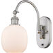 Ballston Belfast 1 Light 6 inch Brushed Satin Nickel Sconce Wall Light