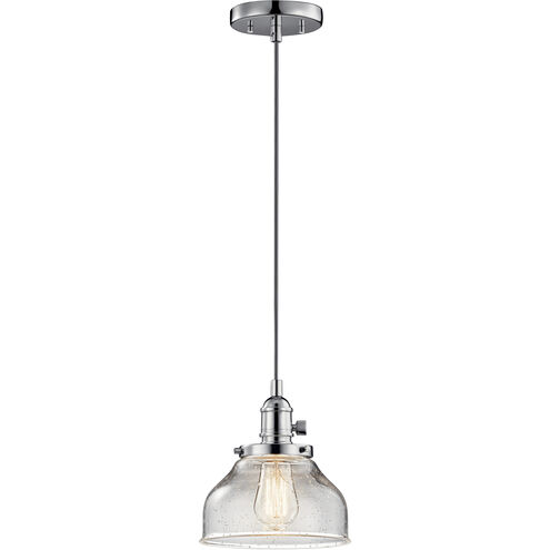 Avery 1 Light 8 inch Chrome Mini Pendant Ceiling Light