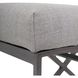Kenmare Gunmetal Bench