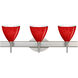 Mia LED 22.5 inch Satin Nickel Vanity Light Wall Light