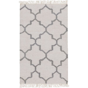 Isle 120 X 96 inch Neutral and Gray Area Rug, Viscose and Wool