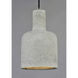 Crete LED 7.5 inch Polished Chrome Single Pendant Ceiling Light