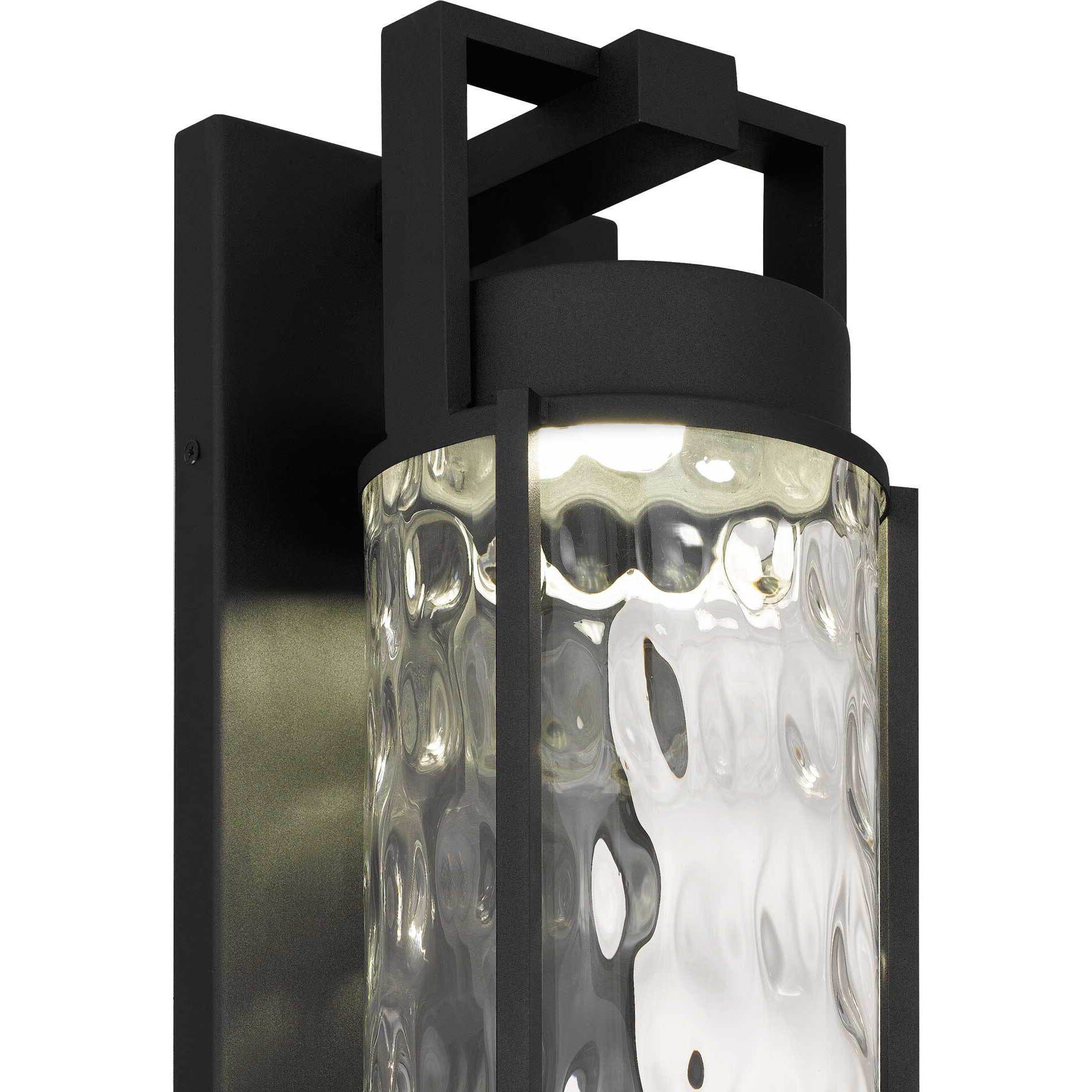 Winston LED 21.75 inch Sand Black Outdoor Wall Sconce