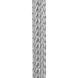 Forever Embelish LED 4.5 inch Polished Chrome with Silver Rope Mini-Pendant Ceiling Light, Silver Rope