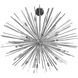 Palisades Ave. 18 Light 60 inch Chrome with Clear Glass Chandelier Ceiling Light