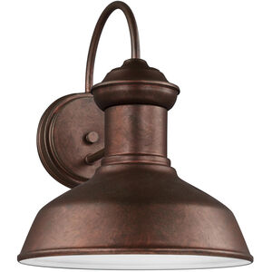 Fredricksburg 1 Light 11.94 inch Weathered Copper Outdoor Wall Lantern, Small