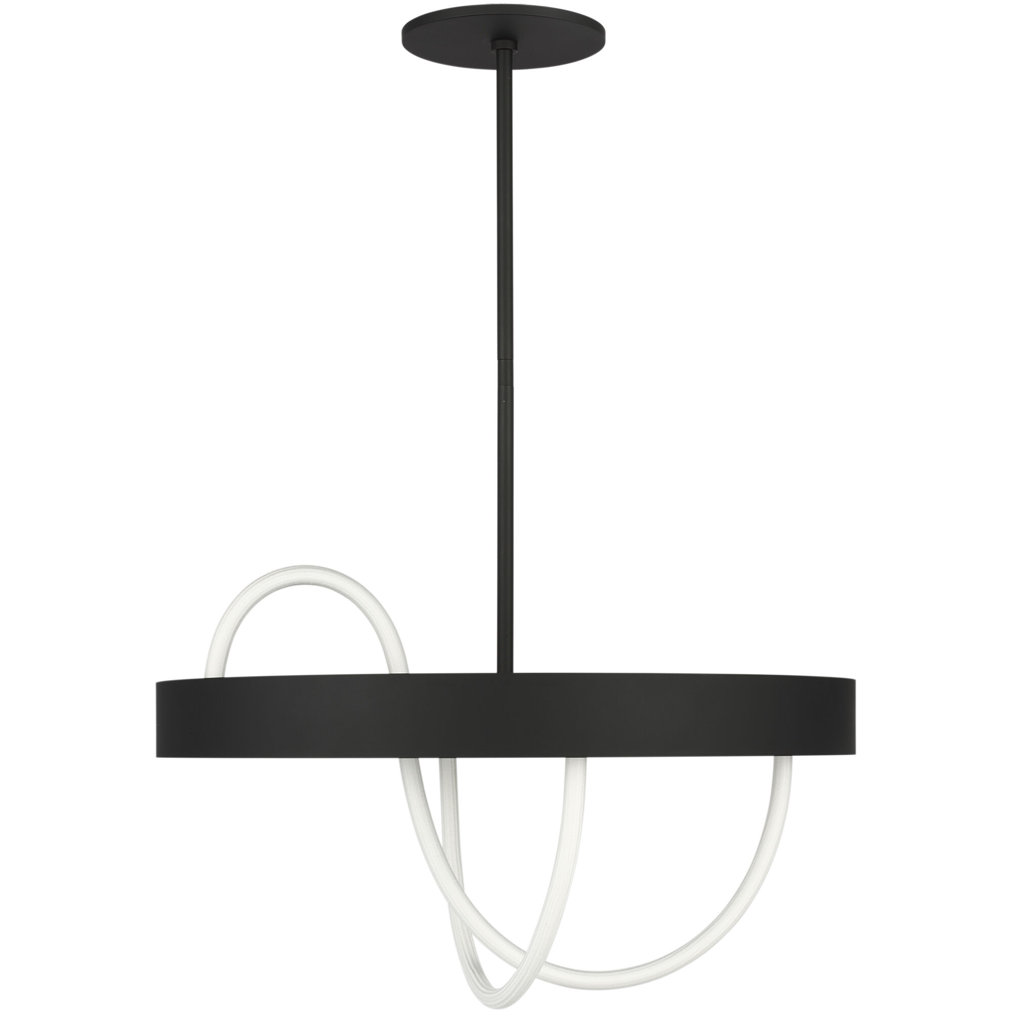 Sean Lavin Uneri LED 28.3 inch Nightshade Black Chandelier Ceiling Light