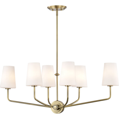 Cordello 18 inch Vintage Brass Island Pendant Ceiling Light