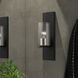 Zurich 1 Light 5 inch Black with Brushed Nickel Accents Wall Sconce Wall Light