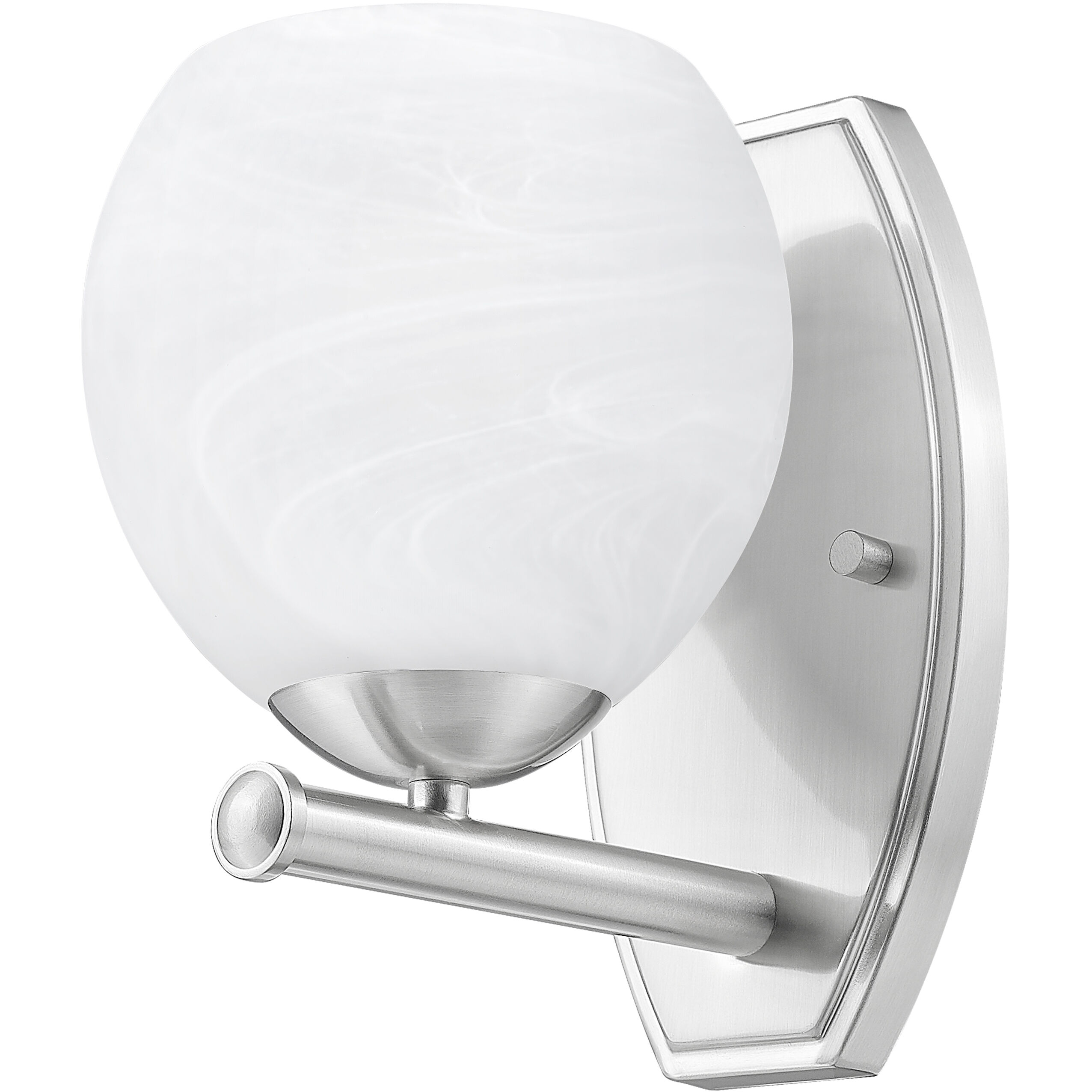 Colette Wall Sconce Wall Light in Brushed Nickel