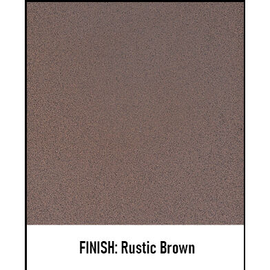 Mission 1 Light 7.25 inch Rustic Brown Outdoor Wall Mount in Tan, T-Bar Overlay