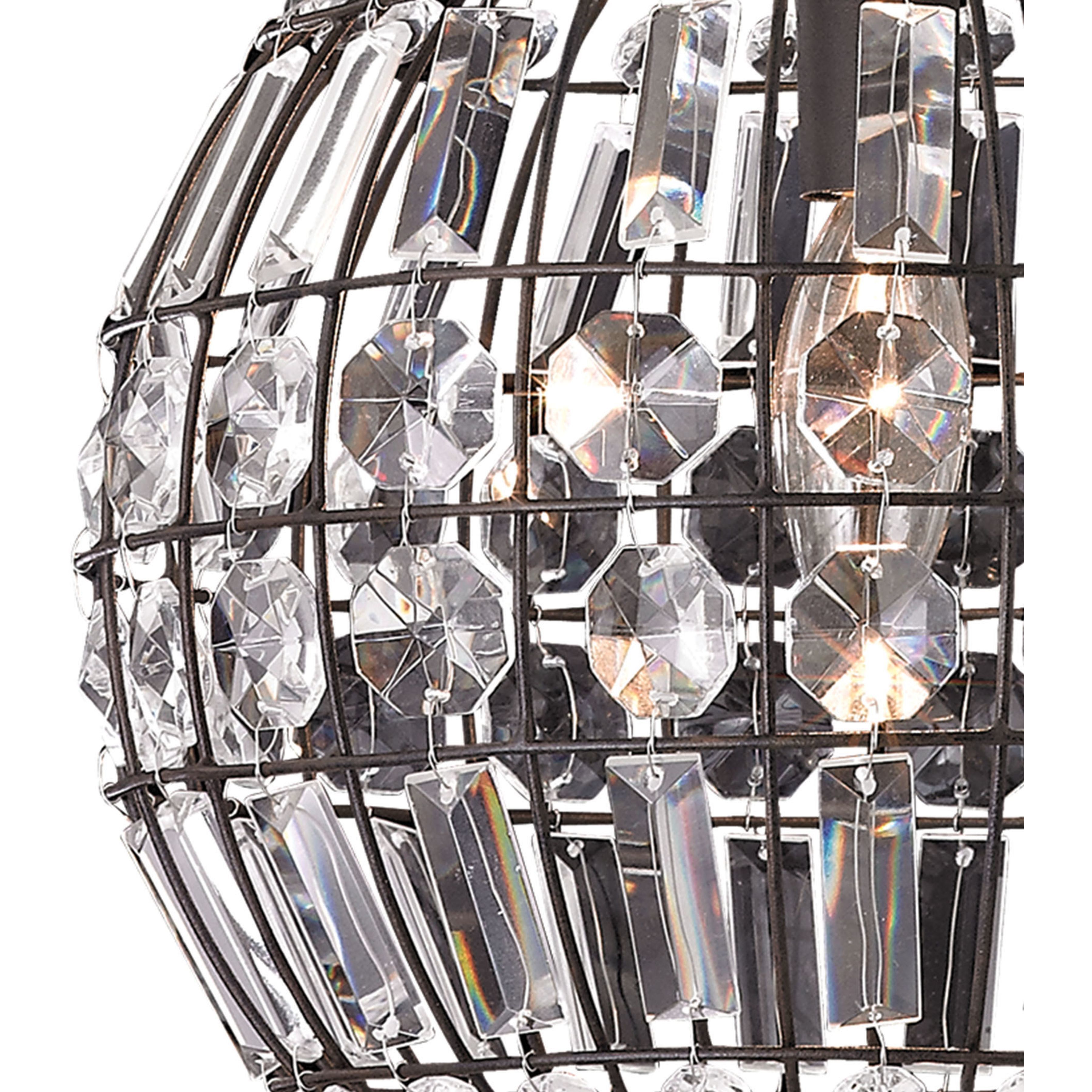 Talgarth 1 Light 10.25 inch Dark Bronze Mini Pendant Ceiling Light