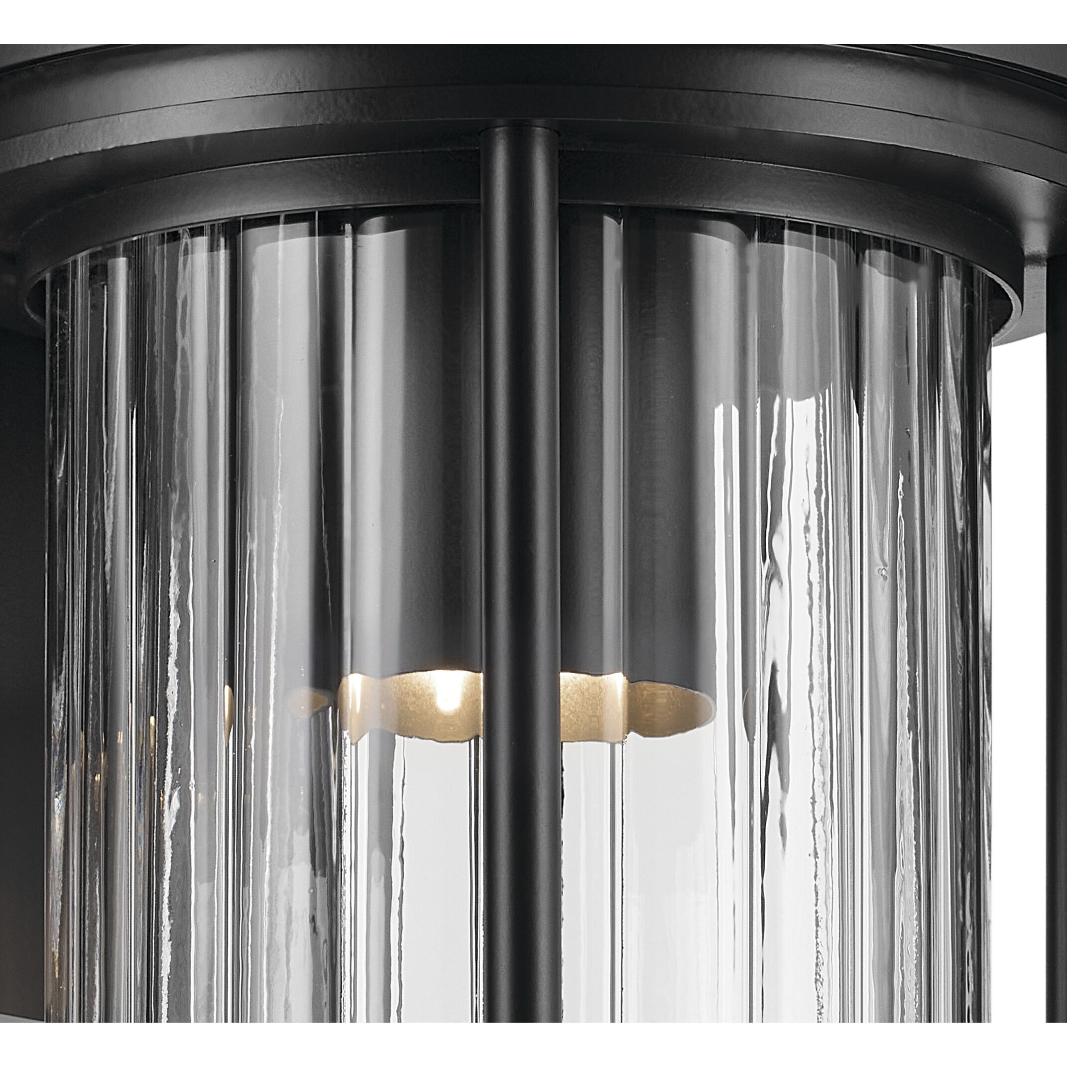 Barras 1 Light 20.25 inch Black Outdoor Wall Sconce