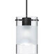 Scope LED Black Cord Pendant Ceiling Light