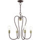 Lucerne 4 Light 20.00 inch Chandelier