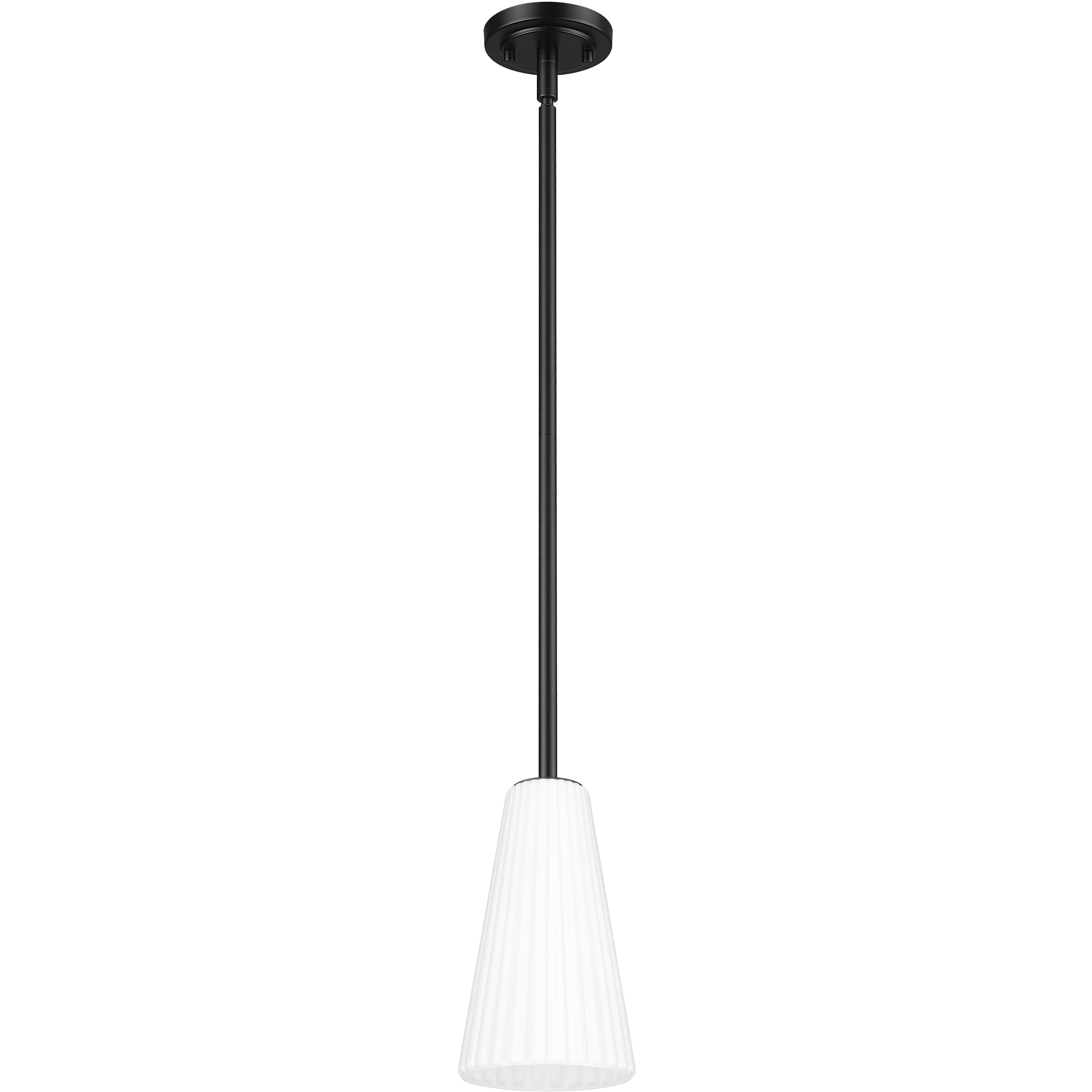 Farrell 1 Light 6 inch Matte Black Pendant Ceiling Light