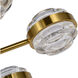 Milano Series 25.5 inch Antique Brass Pendant Ceiling Light, Artisan Collection