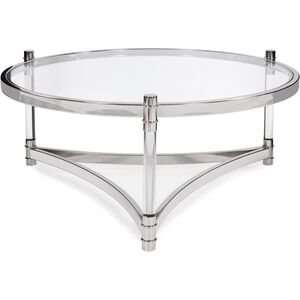 Carter 41 X 16.5 inch Silver Coffee Table