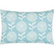 Lachen 20 inch Teal Pillow Cover in 13 x 20, Lumbar
