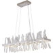 Canada LED 8 inch Chrome LED Chandelier Ceiling Light