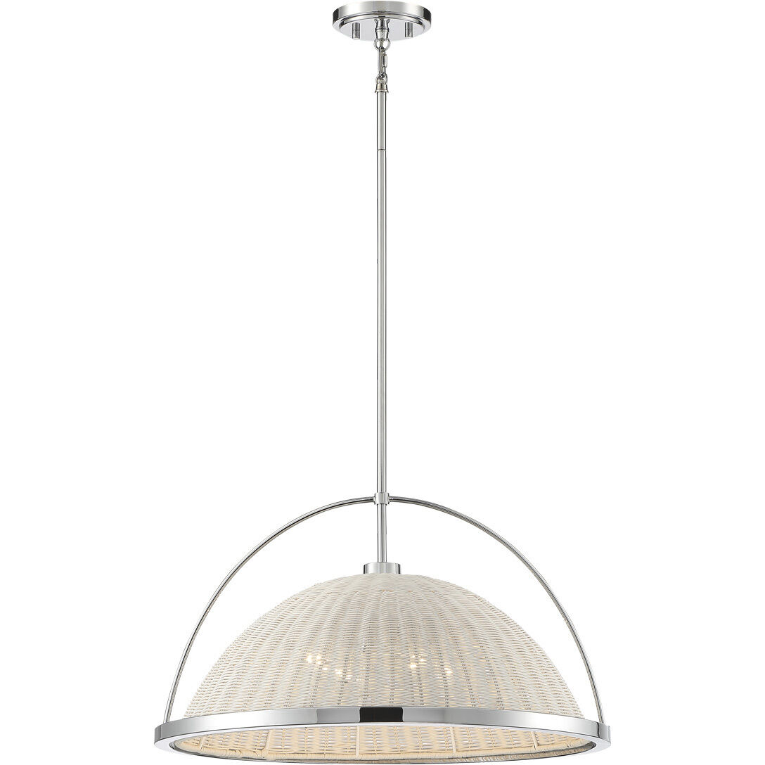 Celeste 4 Light 22 inch Chrome Pendant Ceiling Light