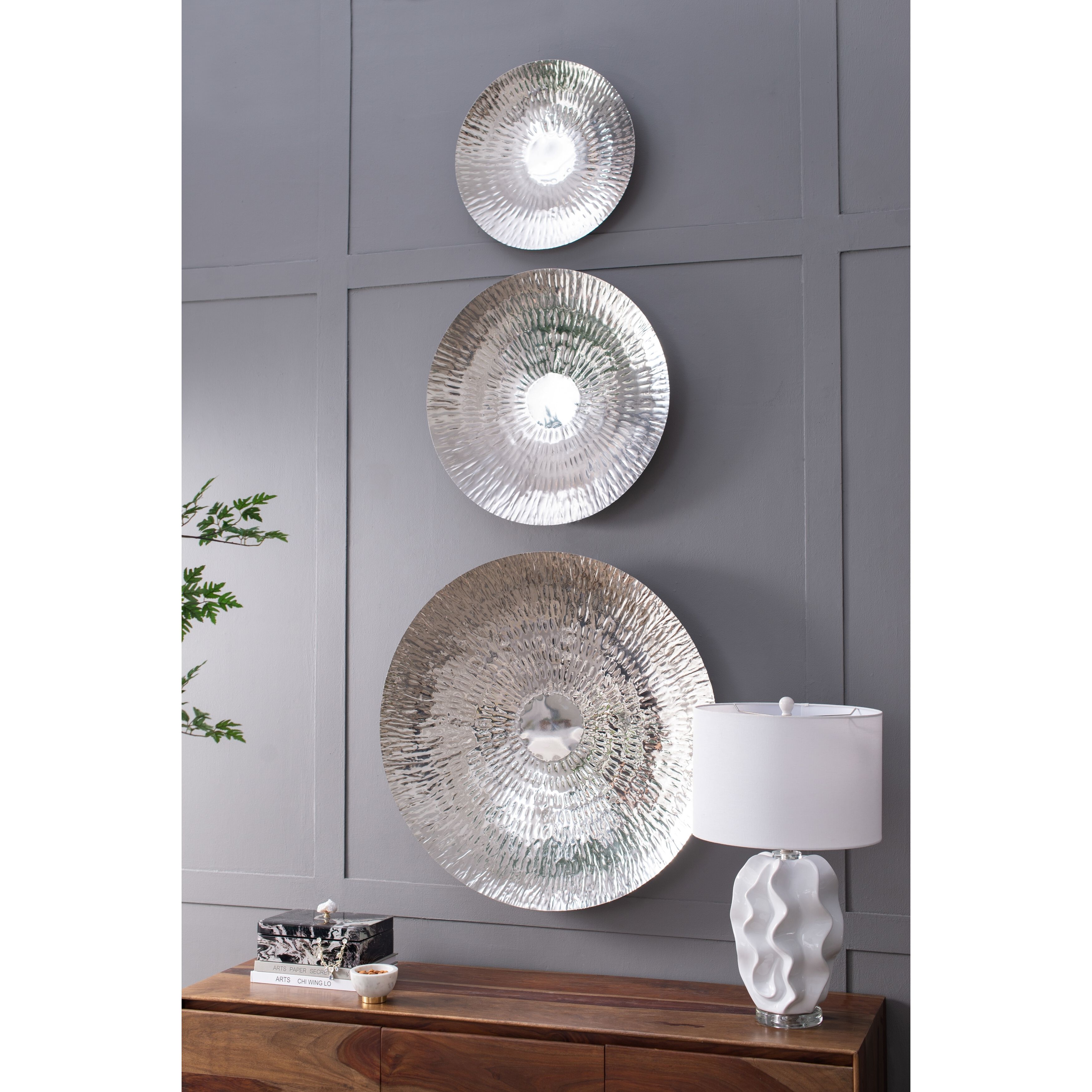 Fassett Silver Wall Décor