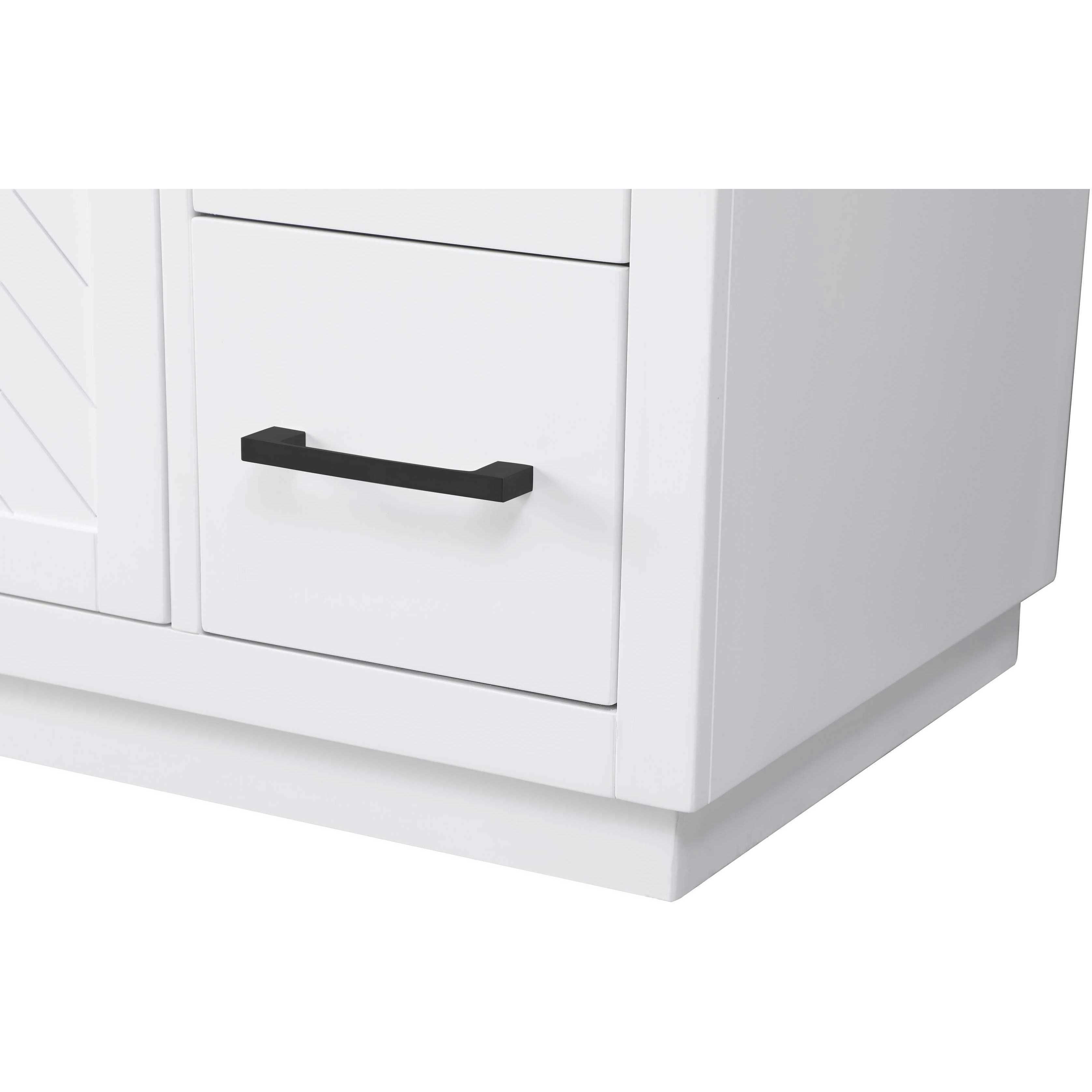 Chase 36 X 34 inch White Bathroom Vanity Cabinet