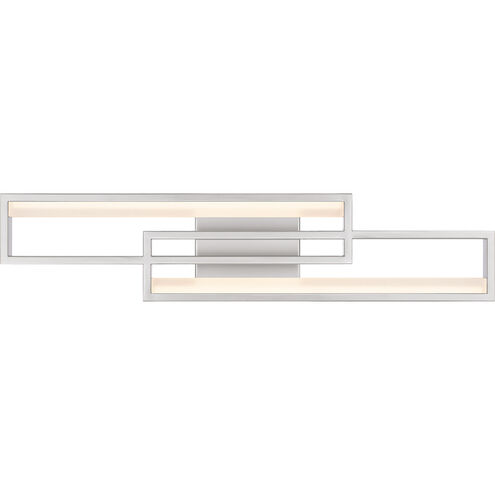 Kocha LED 23.5 inch Painted Brushed Nickel Bath Light Wall Light, Medium