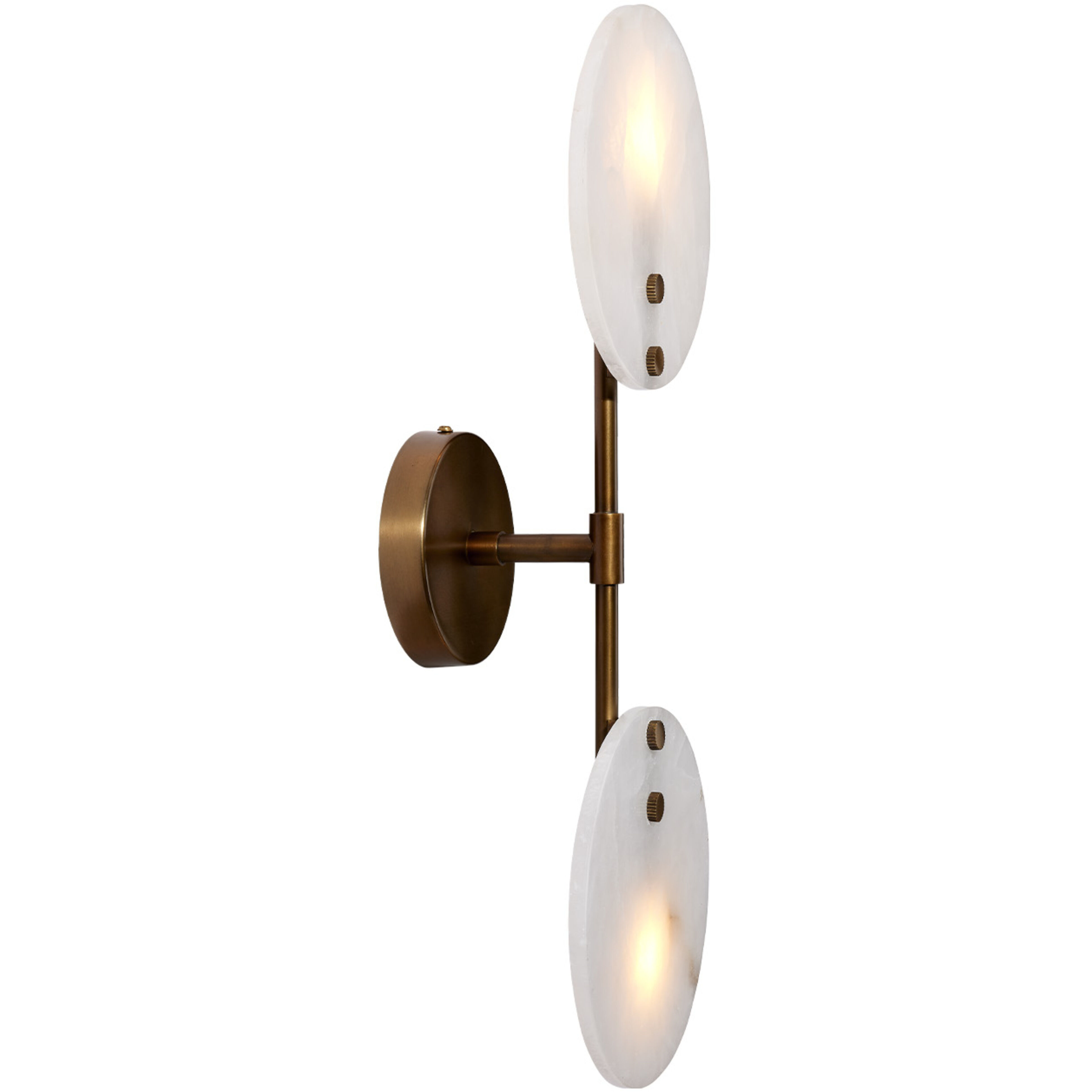 Oracle 2 Light 8 inch Antique Brass ADA Sconce Wall Light