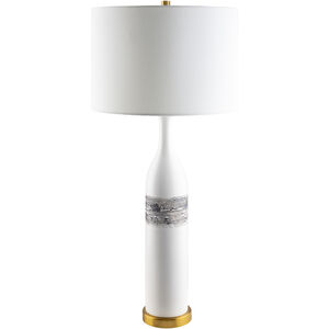 Piedmont 32.75 inch 100 watt White Accent Table Lamp Portable Light