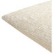 Margay 22 X 22 inch Tan/White Accent Pillow