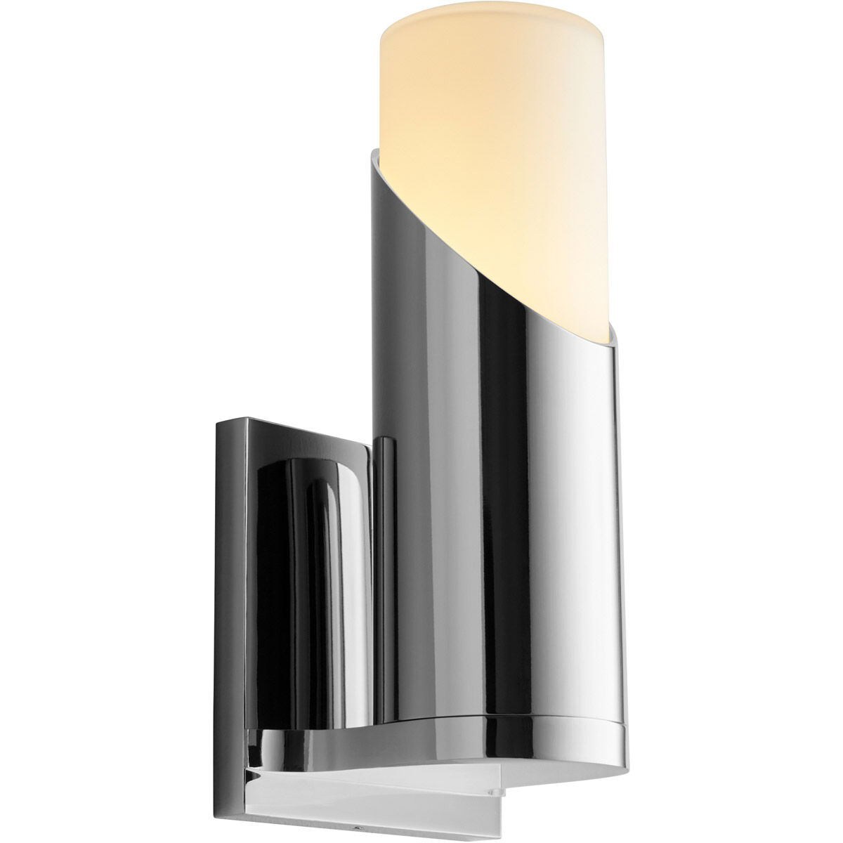 Ellipse LED 5 inch Polished Nickel Sconce Wall Light