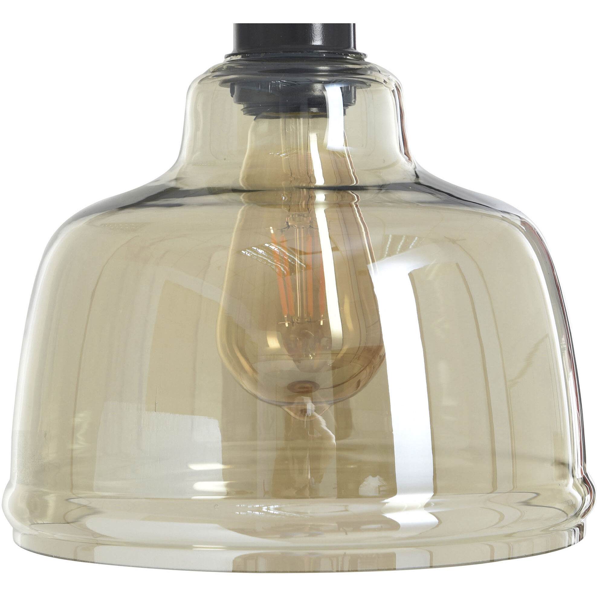 Black Water 26 inch 40 watt Black and Gold Table Lamp Portable Light