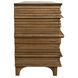 Bernard Dark Walnut Dresser, 6 Drawer