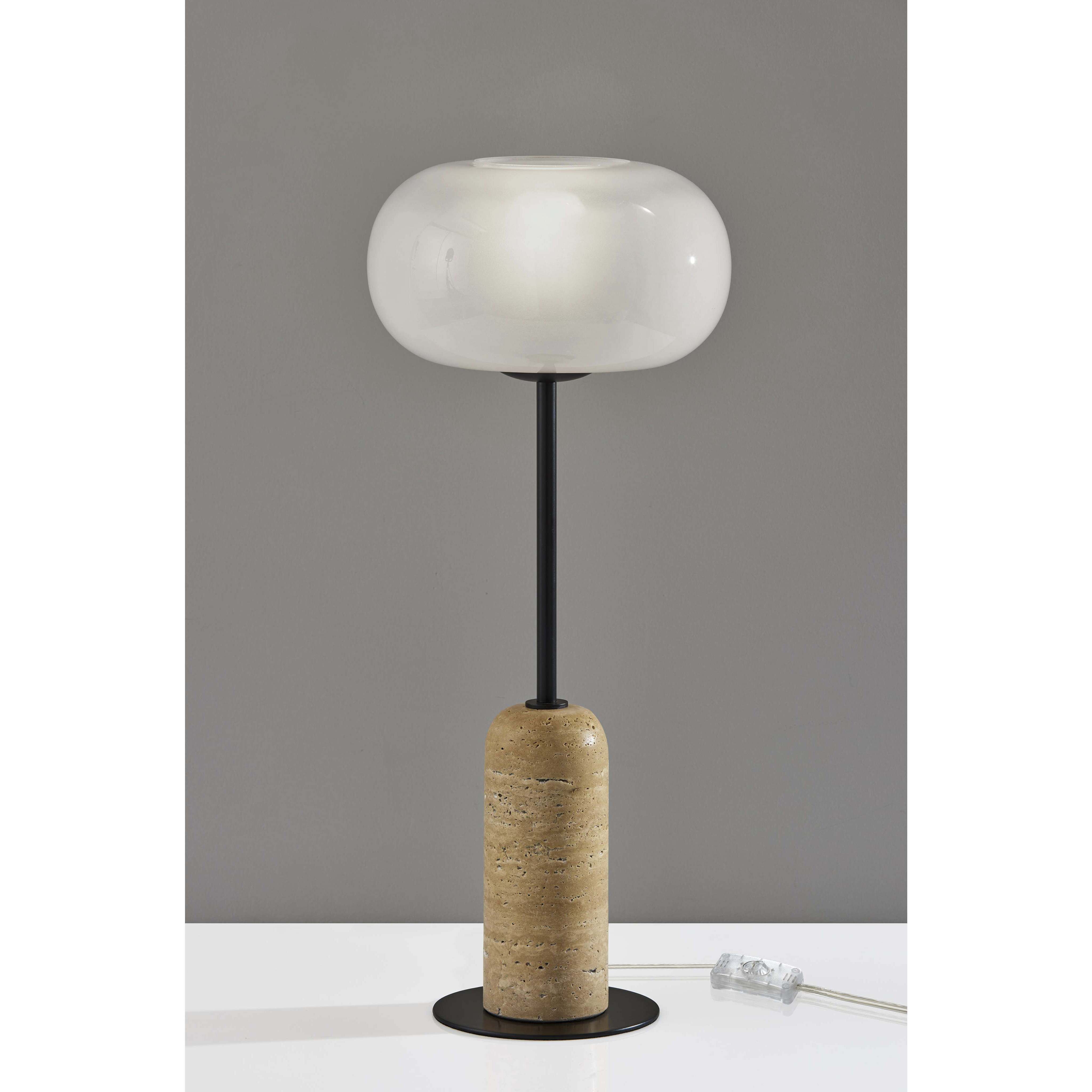 Byron 24.75 inch 100.00 watt Black Table Lamp Portable Light