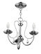 Mirabella 3 Light 15 inch Polished Chrome Chandelier Ceiling Light