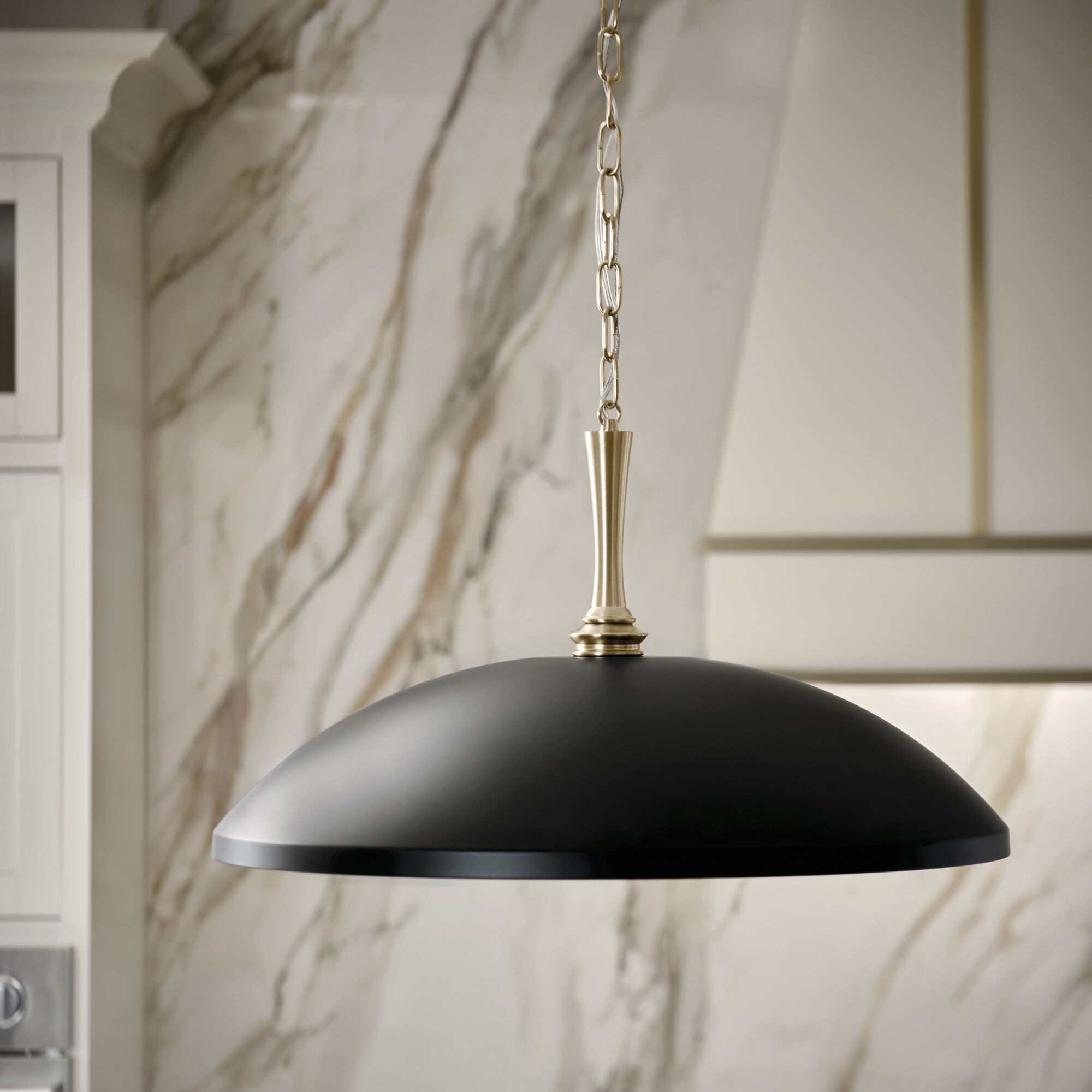 Delarosa 1 Light Black Pendant Ceiling Light