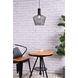 Ronnie 1 Light 12 inch Black Pendant Ceiling Light