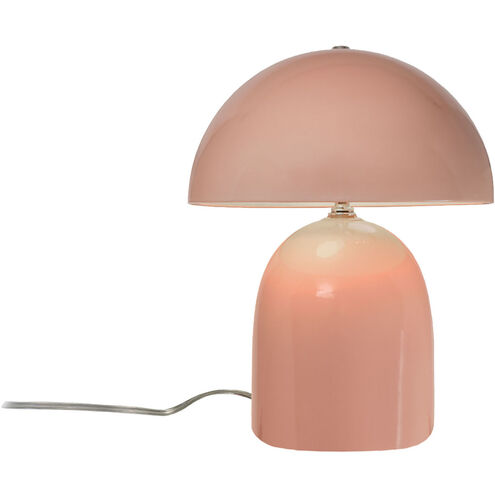 Portable 12 inch 60.00 watt Carbon Matte Black and Champagne Gold Table Lamp Portable Light