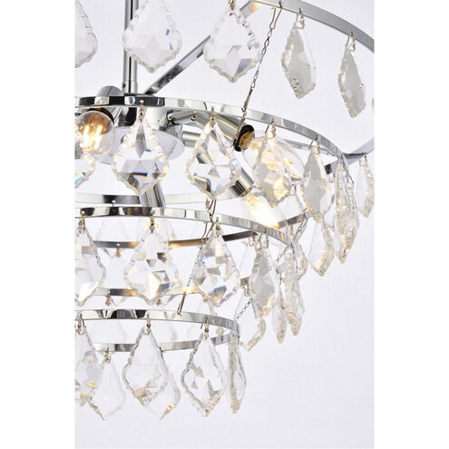 Ella 6 Light 20 inch Chrome Pendant Ceiling Light