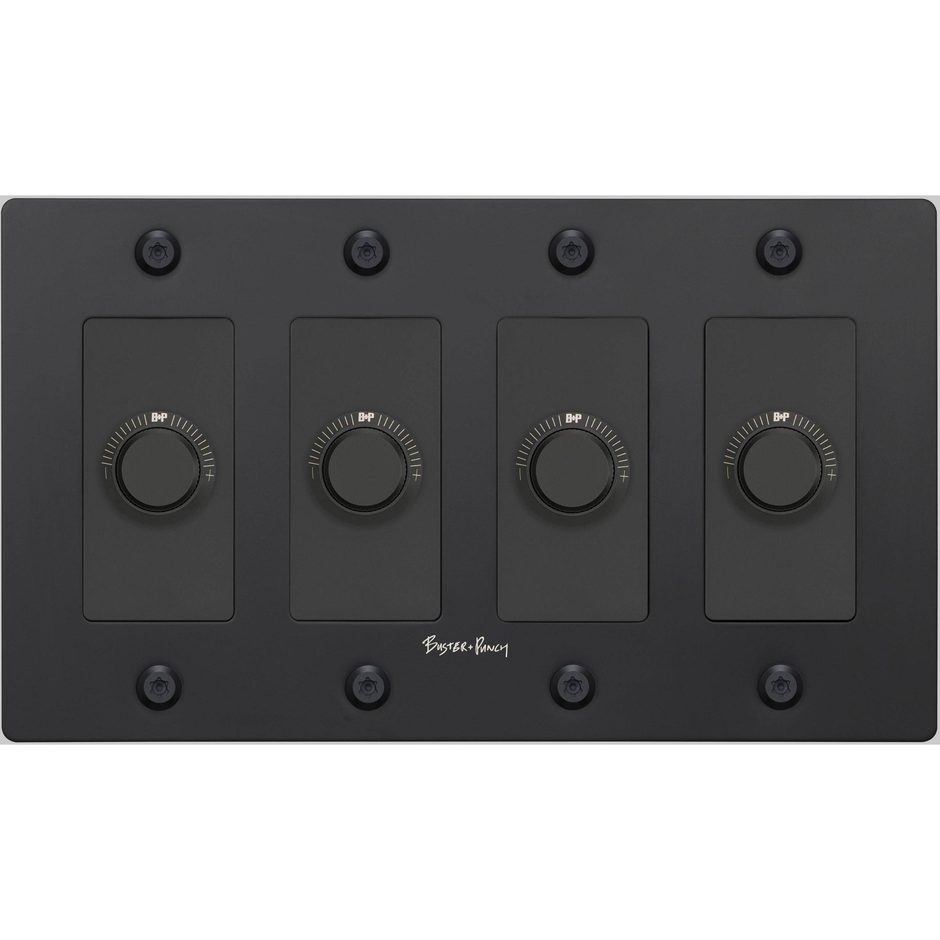 4G 100-120 Black Dimmer Switch, LED