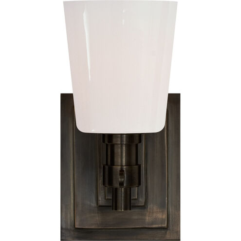 Thomas O'Brien Bryant2 1 Light 4 inch Bronze Single Bath Sconce Wall Light