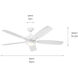 Tranquil 56 inch White Ceiling Fan