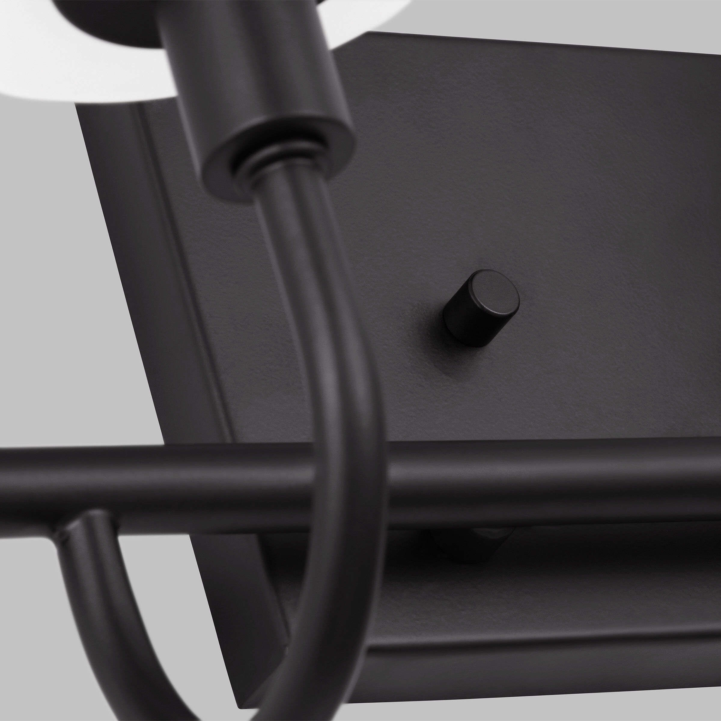 Oak Moore 2 Light 13.88 inch Midnight Black Bath Vanity Wall Light