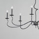 Padrona 8 Light 48.5 inch Black Oxide Chandelier Ceiling Light